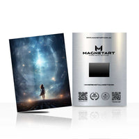 Stellar Ascent – Abstract Cosmic Journey Wall Art