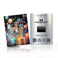 Urban Mosaic – Abstract Geometric City Wall Art