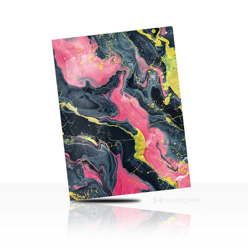 Blush Marble – Abstract Fluid Stone Wall Art