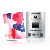 Vibrant Watercolor Abstract Wall Art – Modern Color Splash Aluminium Print | MagnetArt
