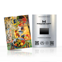 Colorful Food Wall Art – Maximalist Kitchen Aluminium Print | MagnetArt