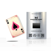 Ace of Spades Wall Art – Minimal Playing Card Aluminium Print | MagnetArt
