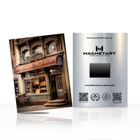 Heritage Barber Shop – Vintage Streetfront Wall Art | MagnetArt
