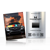 Luxury Performance Car Wall Art – Urban Night Aluminium Print | MagnetArt