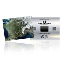 Coastal Plains – Earth Landscape Satellite Wall Art