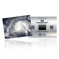 Cyclone Force – Ocean Storm Satellite Wall Art
