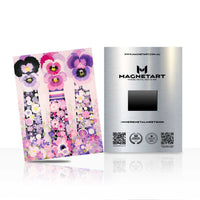 Floral Geisha Wall Art – Japanese Inspired Pastel Aluminium Print | MagnetArt