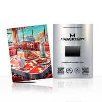 Retro Diner Vibes – Vintage Americana Café Wall Art | MagnetArt