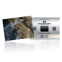 Orbital View – Earth Coastline Satellite Wall Art