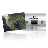Continental View – Earth Landscape Satellite Wall Art
