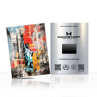 Liberty Rising Urban Pop Art Metal Wall Art