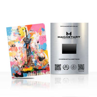 Urban Splash Tower – Abstract City Landmark Metal Wall Art