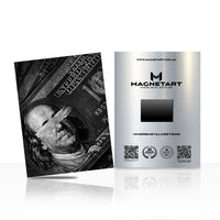 Money Mindset Metal Wall Art – Wealth & Success Motivation Poster