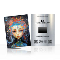 Cosmic Dreamer Pop Art Metal Wall Art