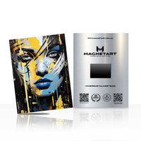 Electric Muse Pop Art Metal Wall Art