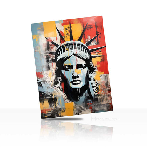 Liberty Street Pop Art Metal Wall Art