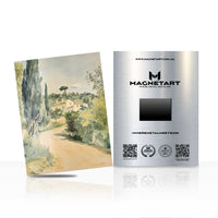 Vintage Landscape Wall Art – Soft Nature Aluminium Print