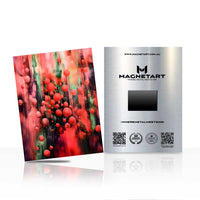 Abstract Berry Wall Art – Rich Texture Aluminium Print