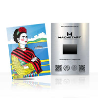 Coastal Portrait Wall Art – Bold Fashion Aluminium Print