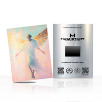 Angel Light Wall Art – Soft Spiritual Aluminium Print