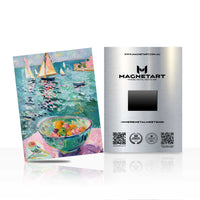 Mediterranean Still Life Wall Art – Coastal Colour Aluminium Print