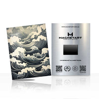 Japanese Storm Waves Metal Wall Art