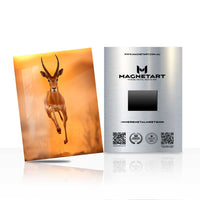 Desert Leap – Gazelle Motion Wall Art