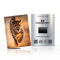 Golden Sprint – Cheetah Motion Wall Art