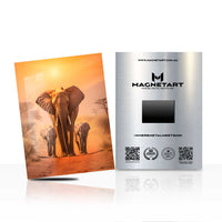 Golden Savanna – Elephant Sunset Wall Art
